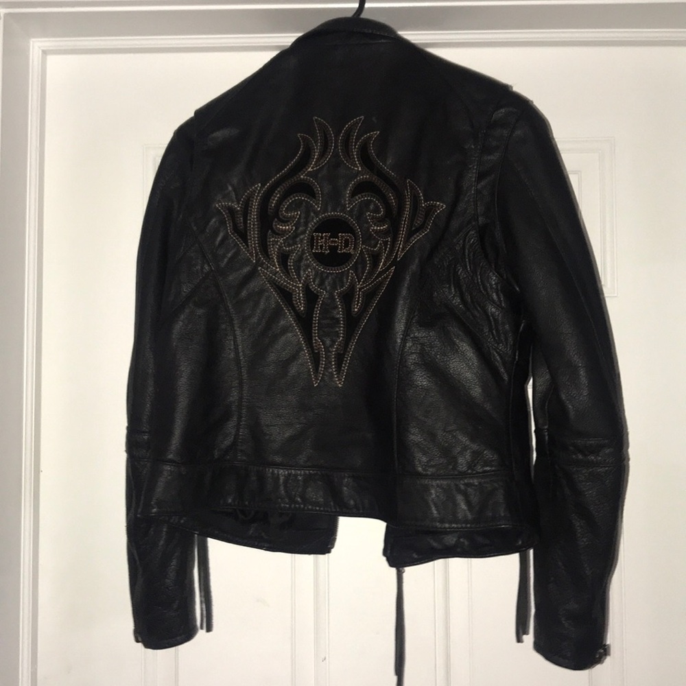 Genuine Leather Harley Davidson Jacket